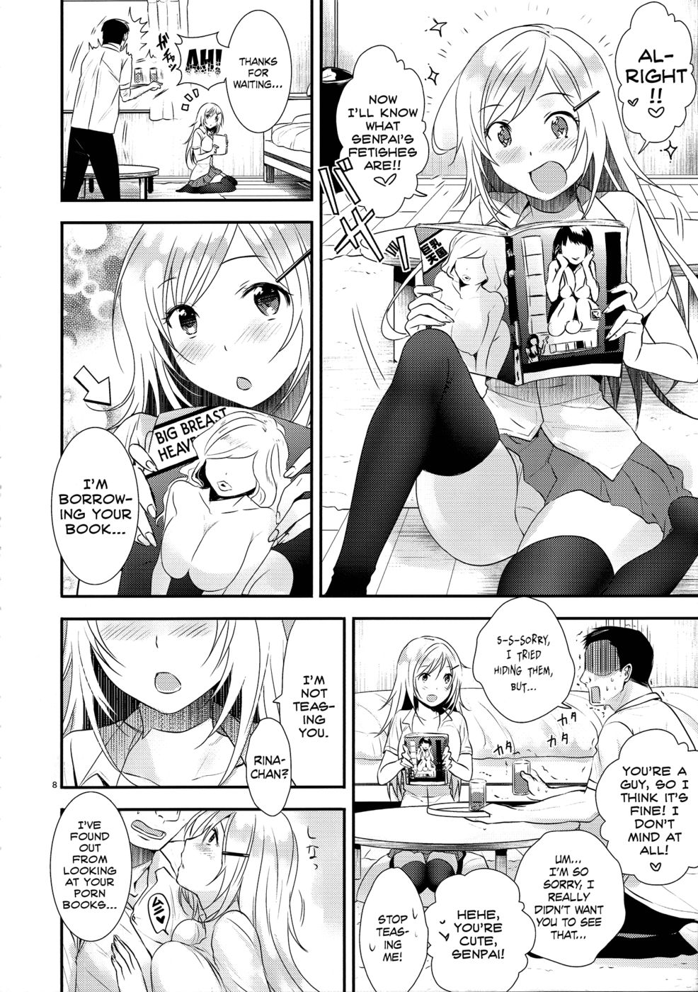 Hentai Manga Comic-I love you, Senpai-Read-7